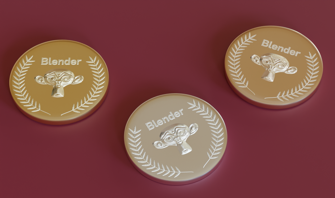 物理的導体による金・銀・銅のシェーディング例。感覚頼りではなく、実測値が利用できるのはありがたい