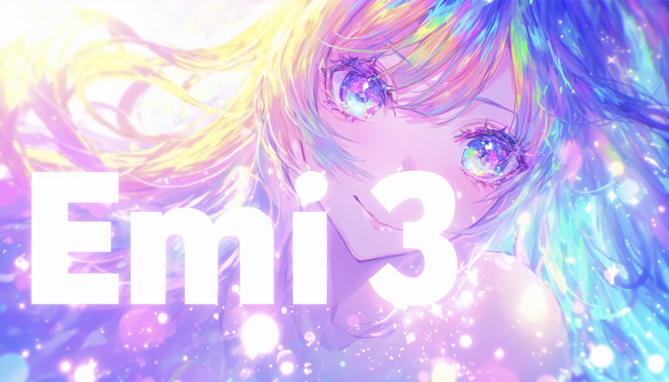 「Emi 3」で生成した画像。非常に長いプロンプトで作られている