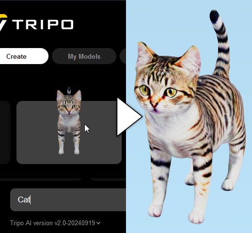 今回はプロンプトからの生成だけ