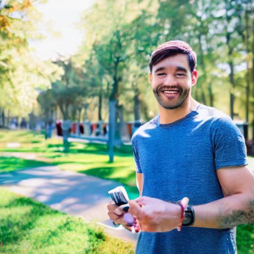 Stable Diffusion 1.5で生成した画像。写実的だが人物の手指が崩壊している