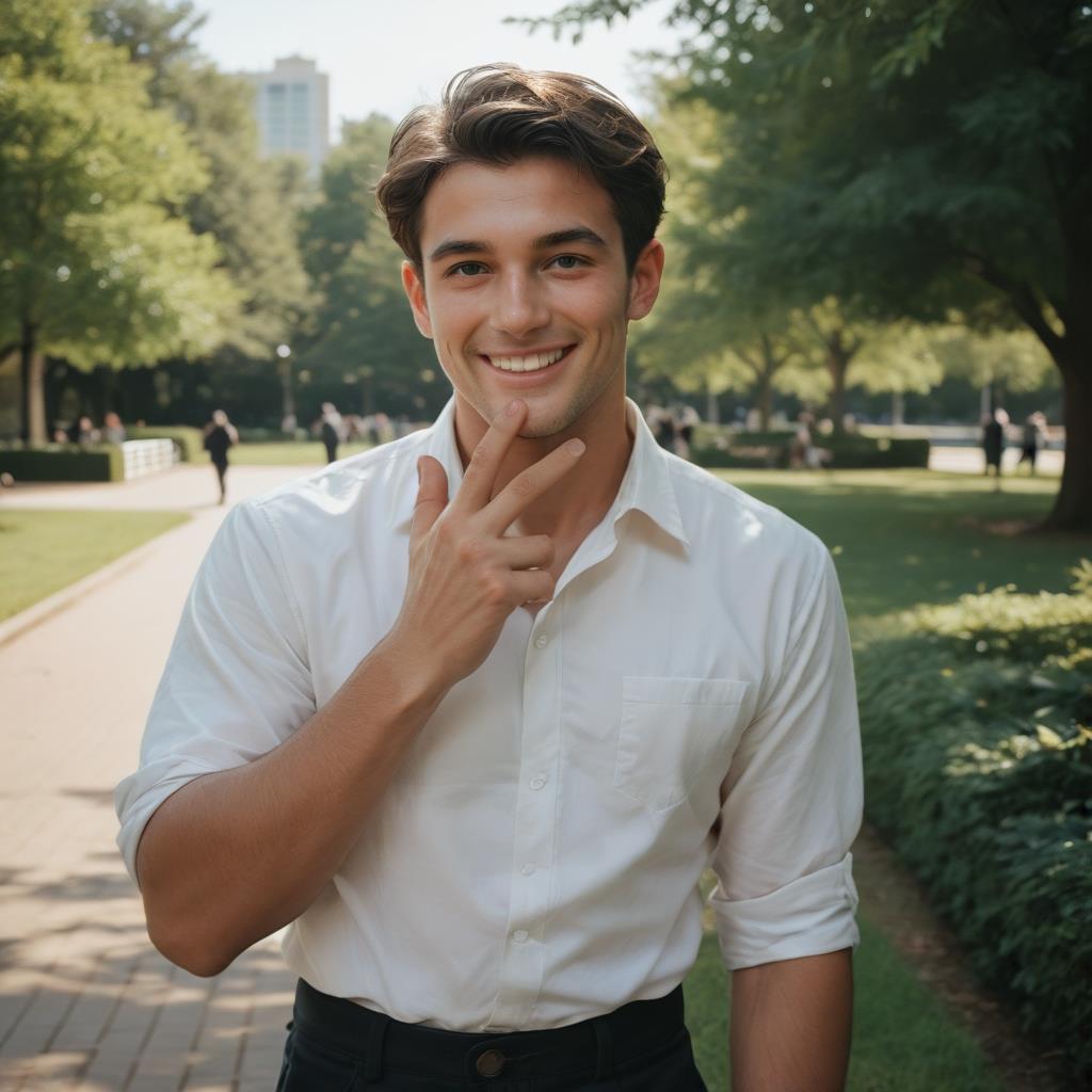 PonyをベースとしたバージョンのReal Dream（開発者：sinatra）で生成した画像。写実的でありつつ、比較的きれいな指を出力できている