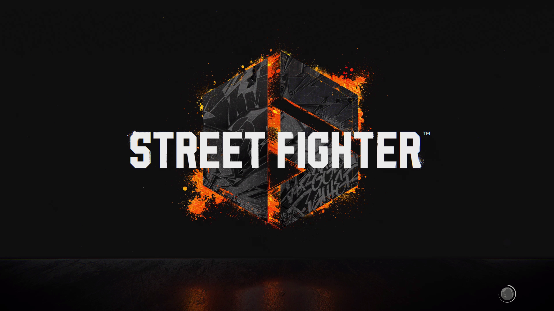 「ストリートファイター6」のタイトル画面