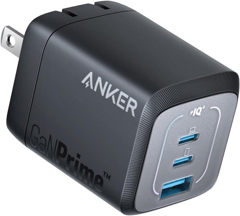 Anker Prime Wall Charger（67W, 3 ports, GaN）