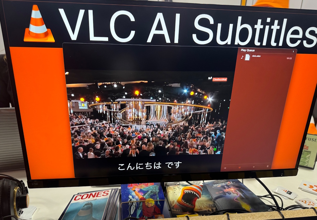 「VLC media player」にAI字幕生成・翻訳機能が搭載へ