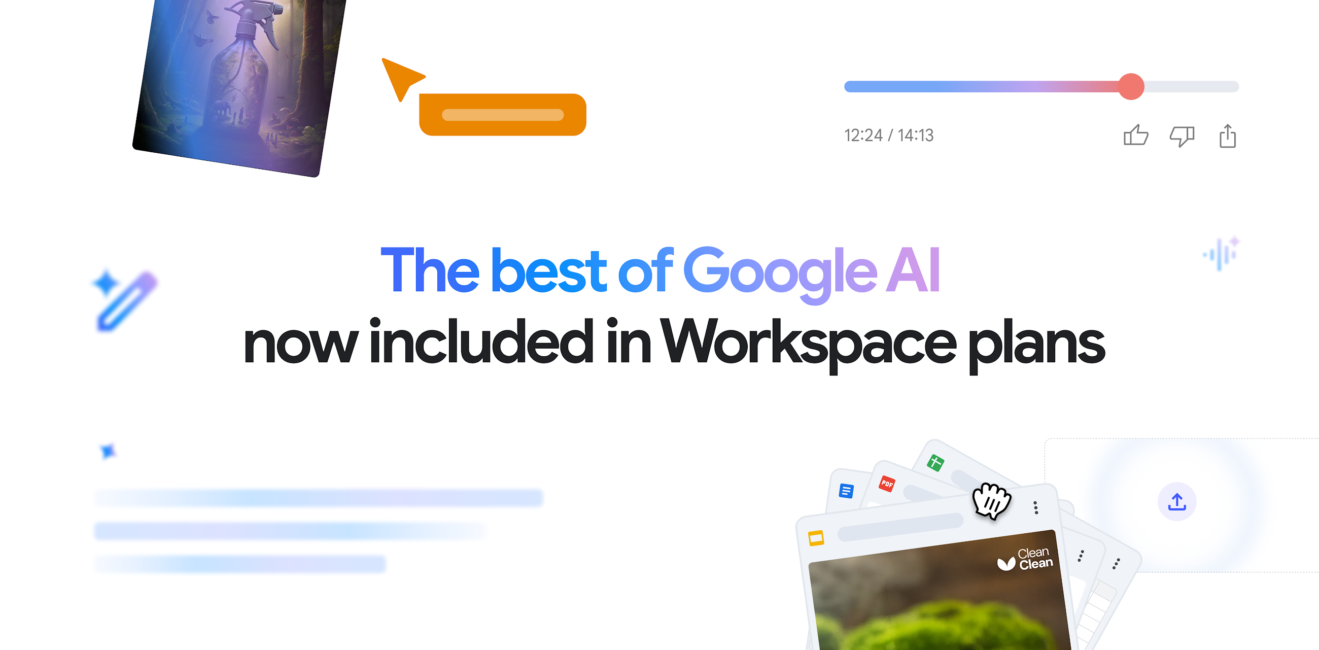 「Google Workspace」のBusiness/EnterpriseプランにAI機能が解放
