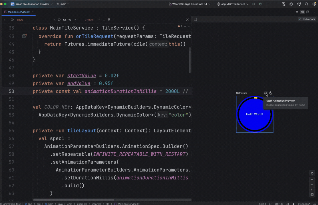 スマートウォッチ向けOS「Wear OS」のタイルアニメーションをプレビュー