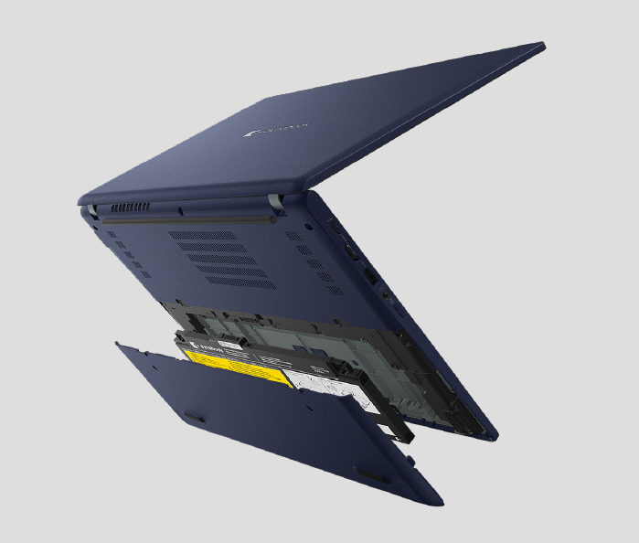 バッテリー交換が可能