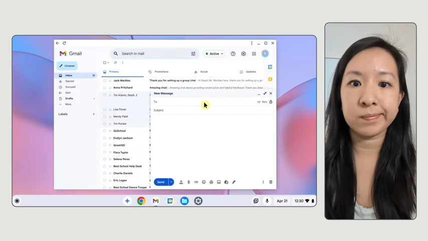 Iを活用して顔の向きや表情をジェスチャーとしてトラッキングし、ユーザーインターフェイスを操作できるようにするフェイスコントロール