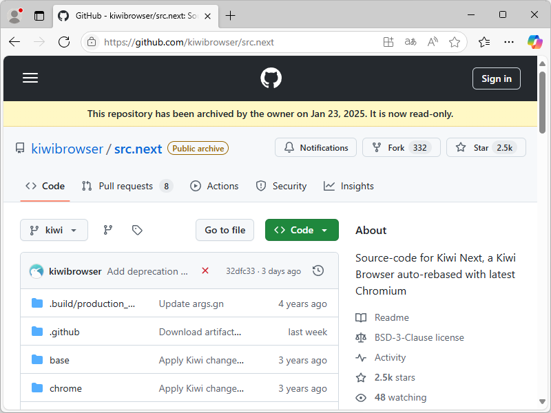 「GitHub」のプロジェクトページ