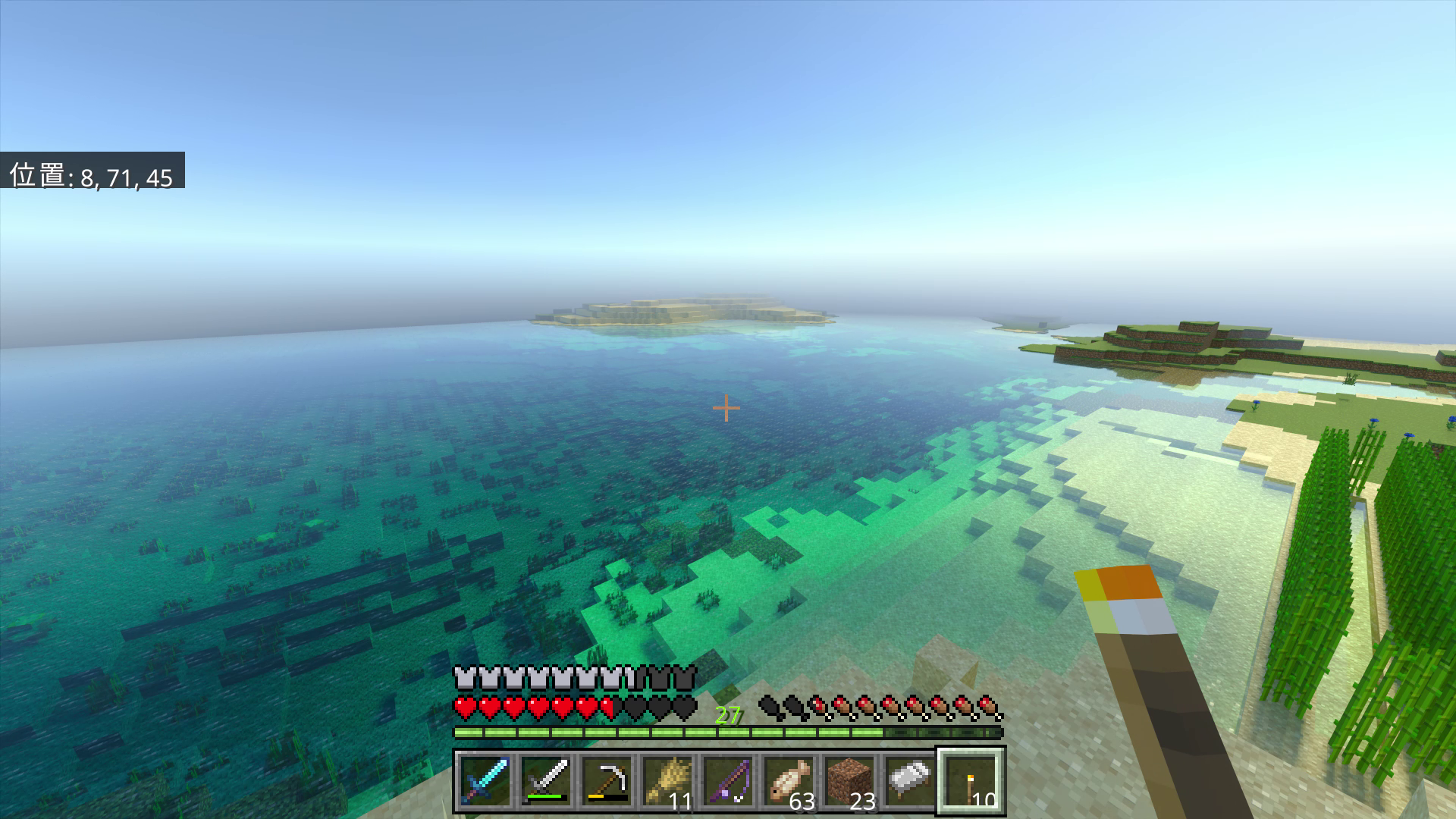 見るもの全てが美しい。普通の「マインクラフト」とは何だったのかという気持ちになる