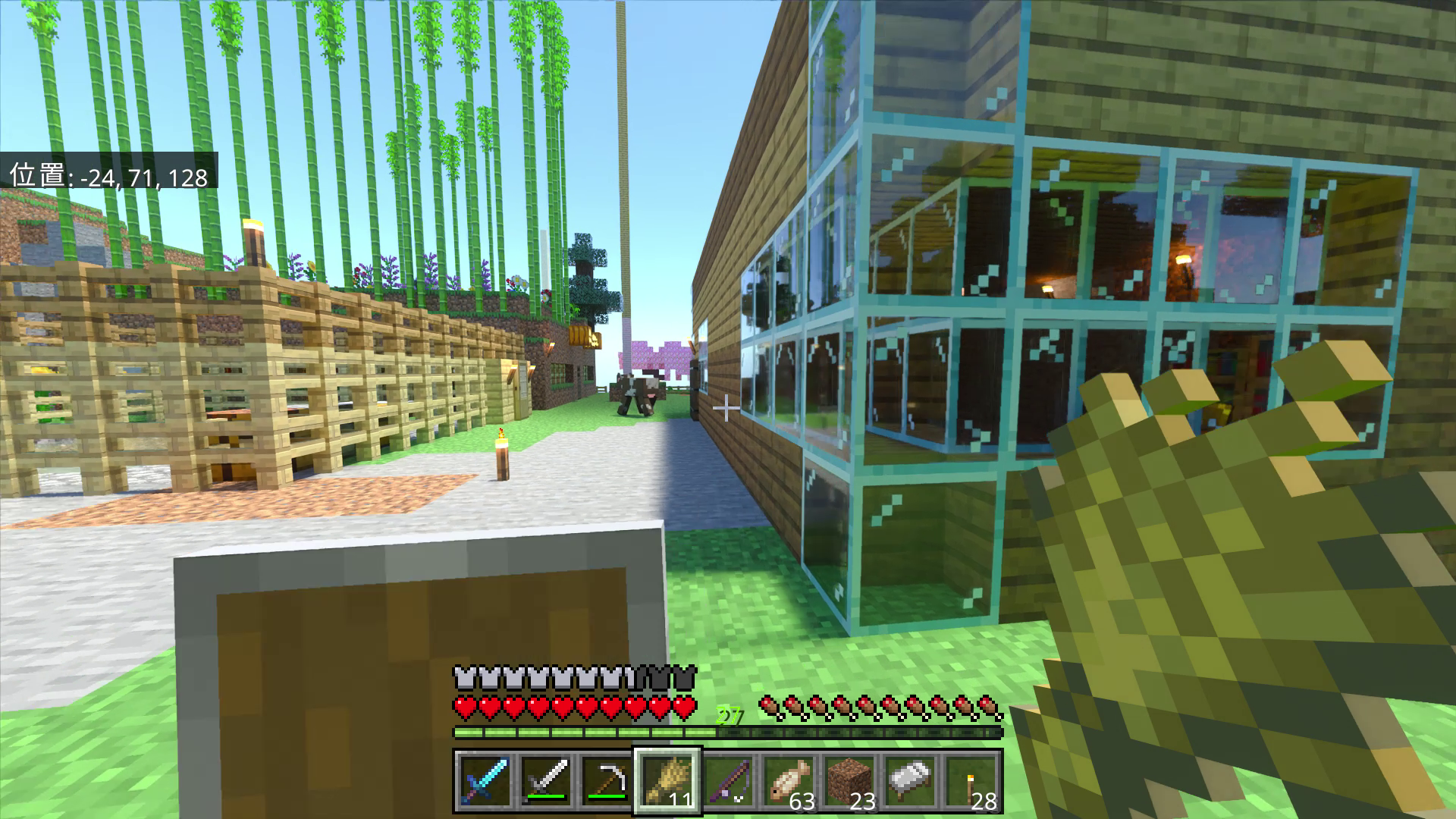 見るもの全てが美しい。普通の「マインクラフト」とは何だったのかという気持ちになる