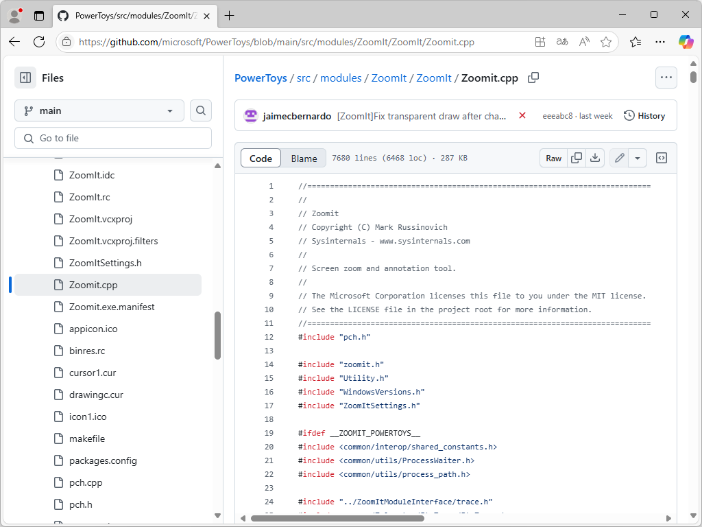 「ZoomIt」がオープンソースに
