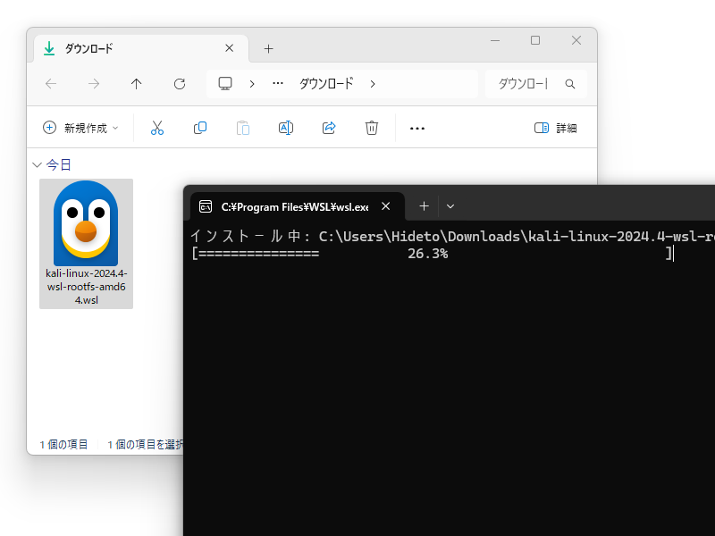 「Kali Linux」が「tar」ベースの新しいWSLディストロアーキテクチャーに対応