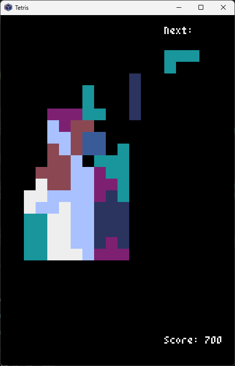 AIが生成した「テトリス」