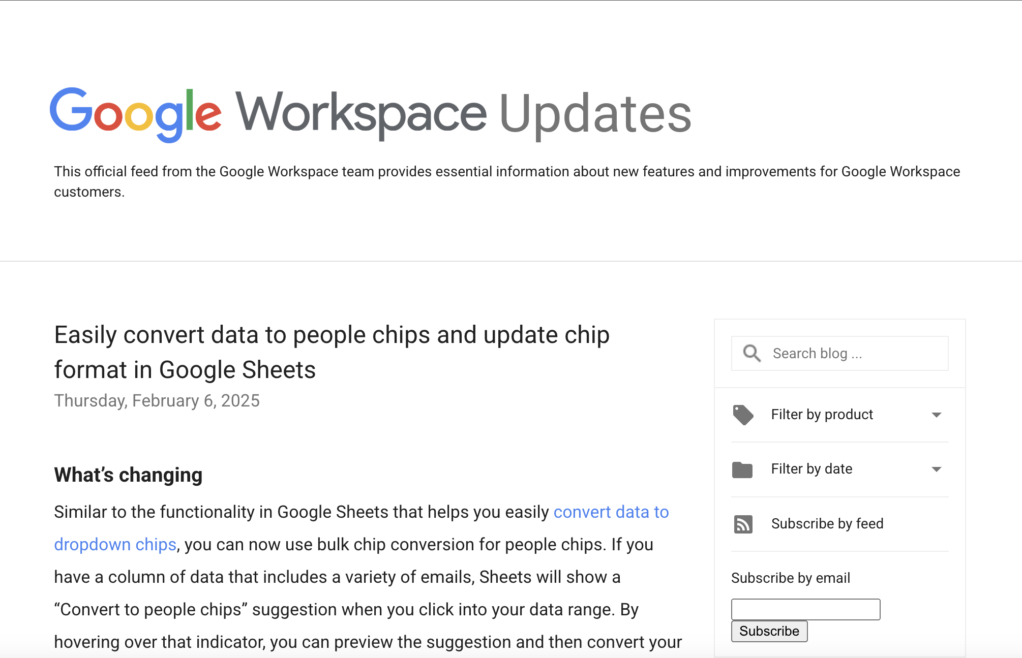 「Google スプレッドシート」
