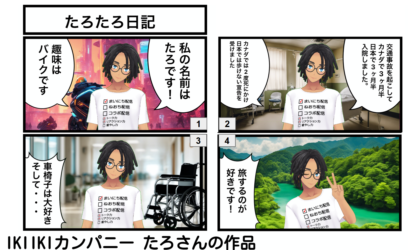 IKIIKIカンパニー たろさんの作品