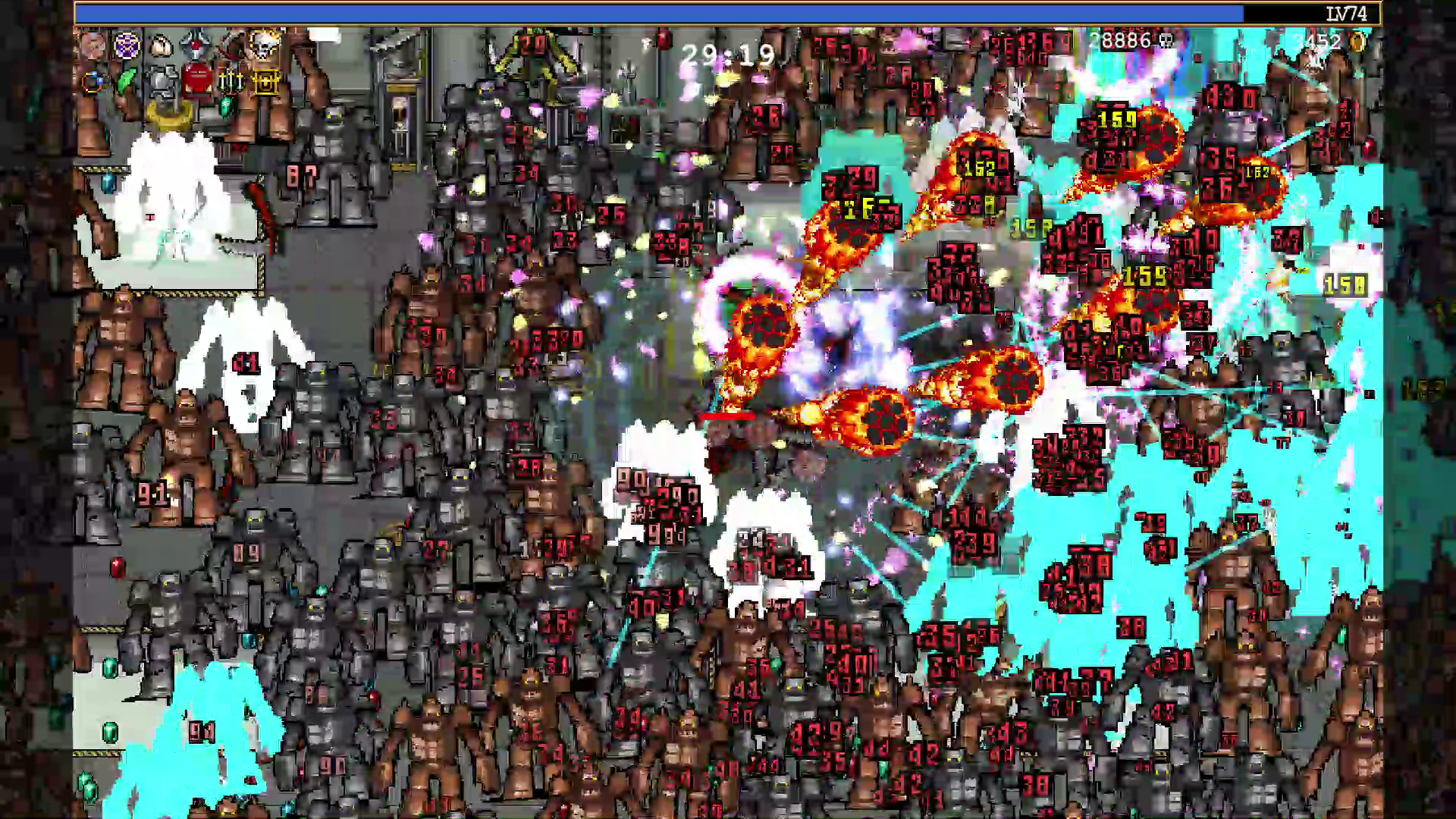 終盤はとんでもない数の敵に襲われる。これに対抗できるアイテムを整えておかねばならない