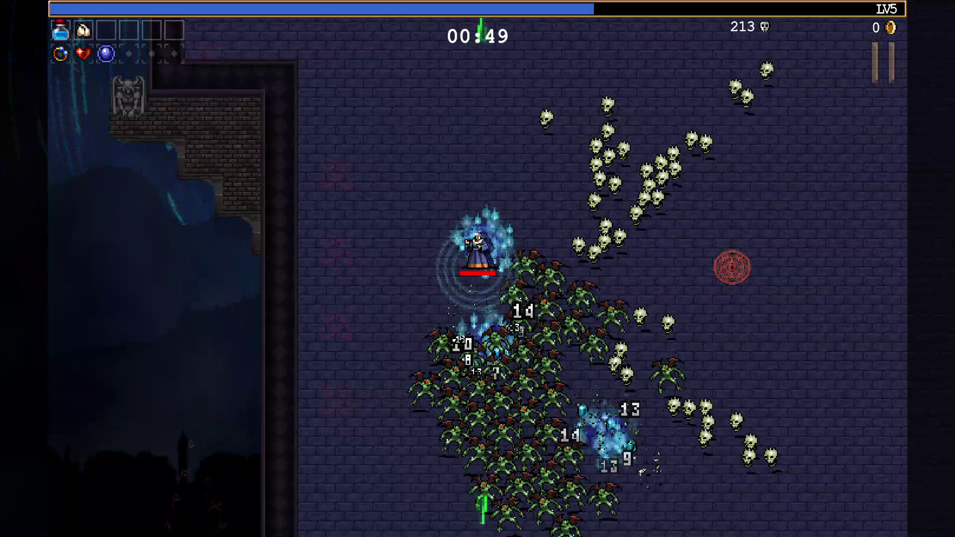 武器が乏しい序盤を地道に生き延びるのも、とんでもない数の敵を相手にする終盤も、どちらもちゃんと楽しい