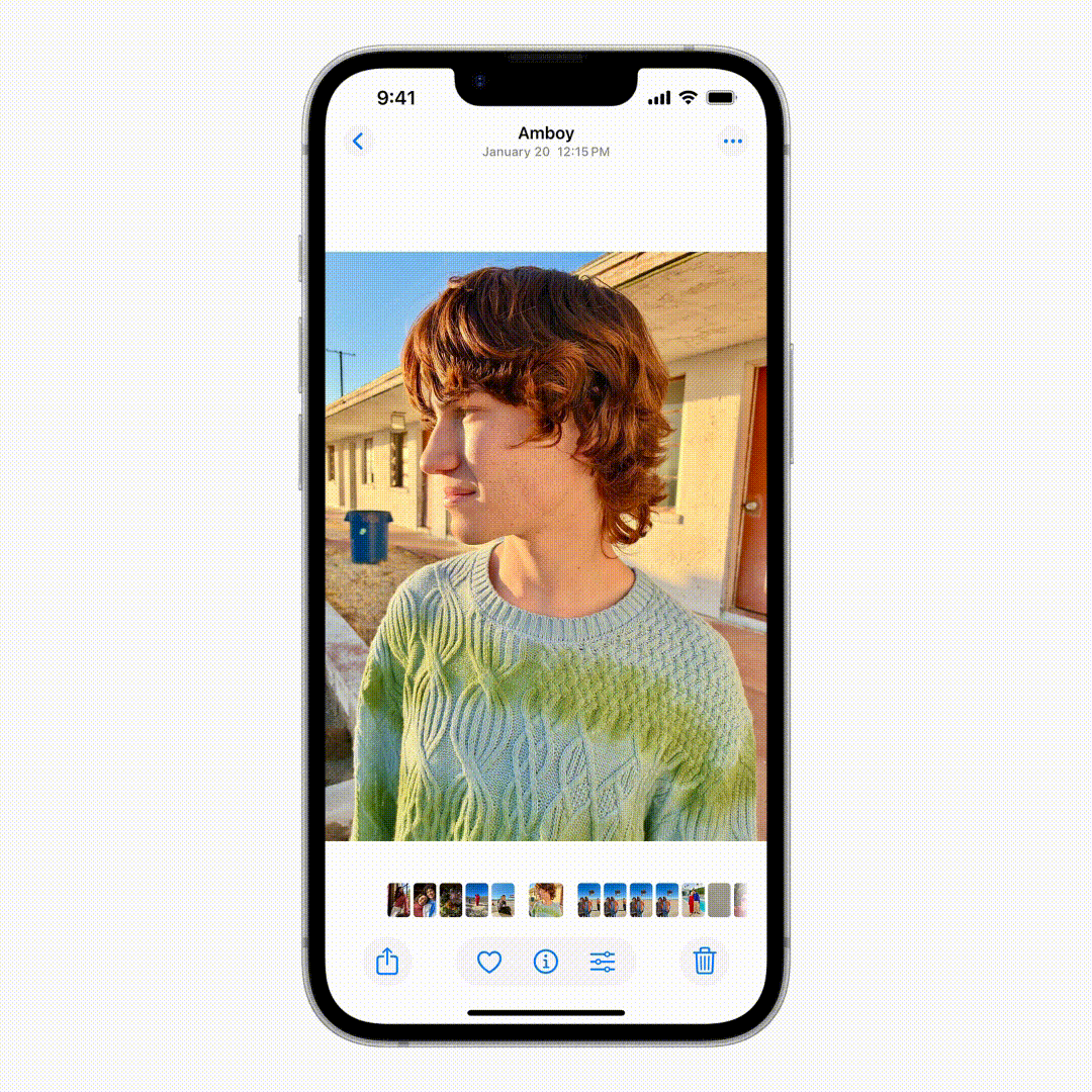 クリーンアップ機能で不要な被写体を除去