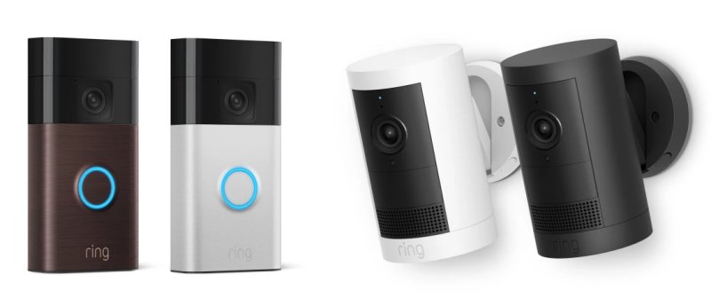 Ring Battery Doorbell＆Ring Outdoor Cam Plus Battery