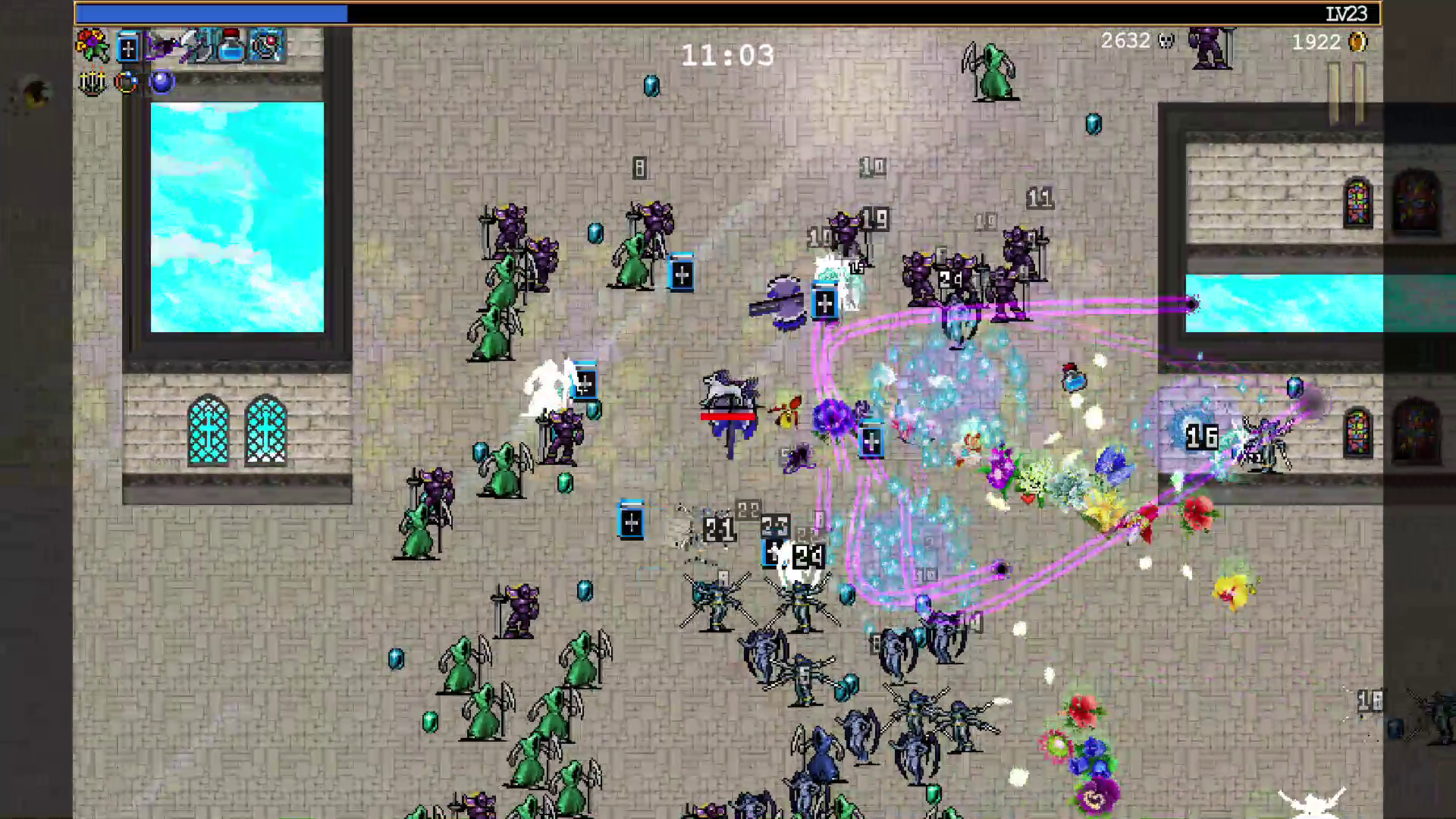 本連載で先日紹介した「<a href="https://forest.watch.impress.co.jp/docs/serial/sspcgame/1662337.html" class="n" target="_blank">Vampire Survivors</a>」も、Steamではローグライトとして売られている。ジャンル定義はともかく大変面白いのでおすすめ