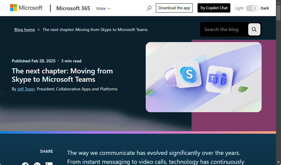 「Skype」がついに廃止へ
