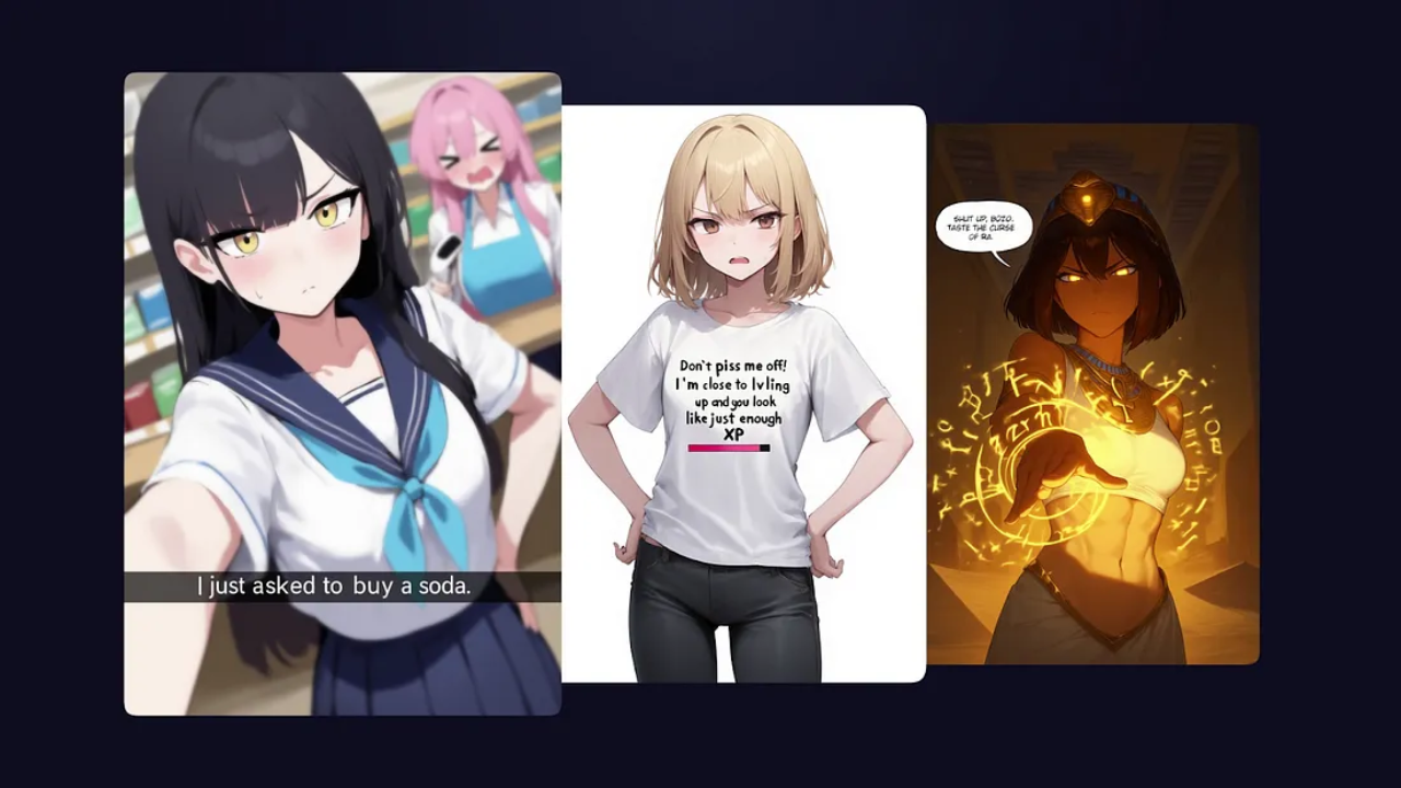 生成された画像にテキストの配置が可能