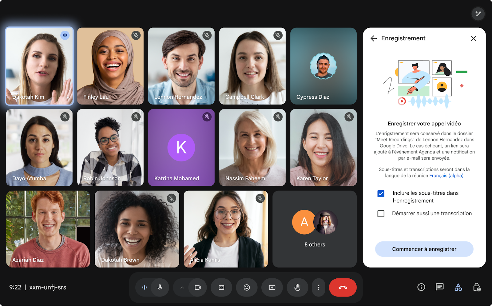 会議で自動生成された字幕を録画に含められる機能が3カ国語に対応