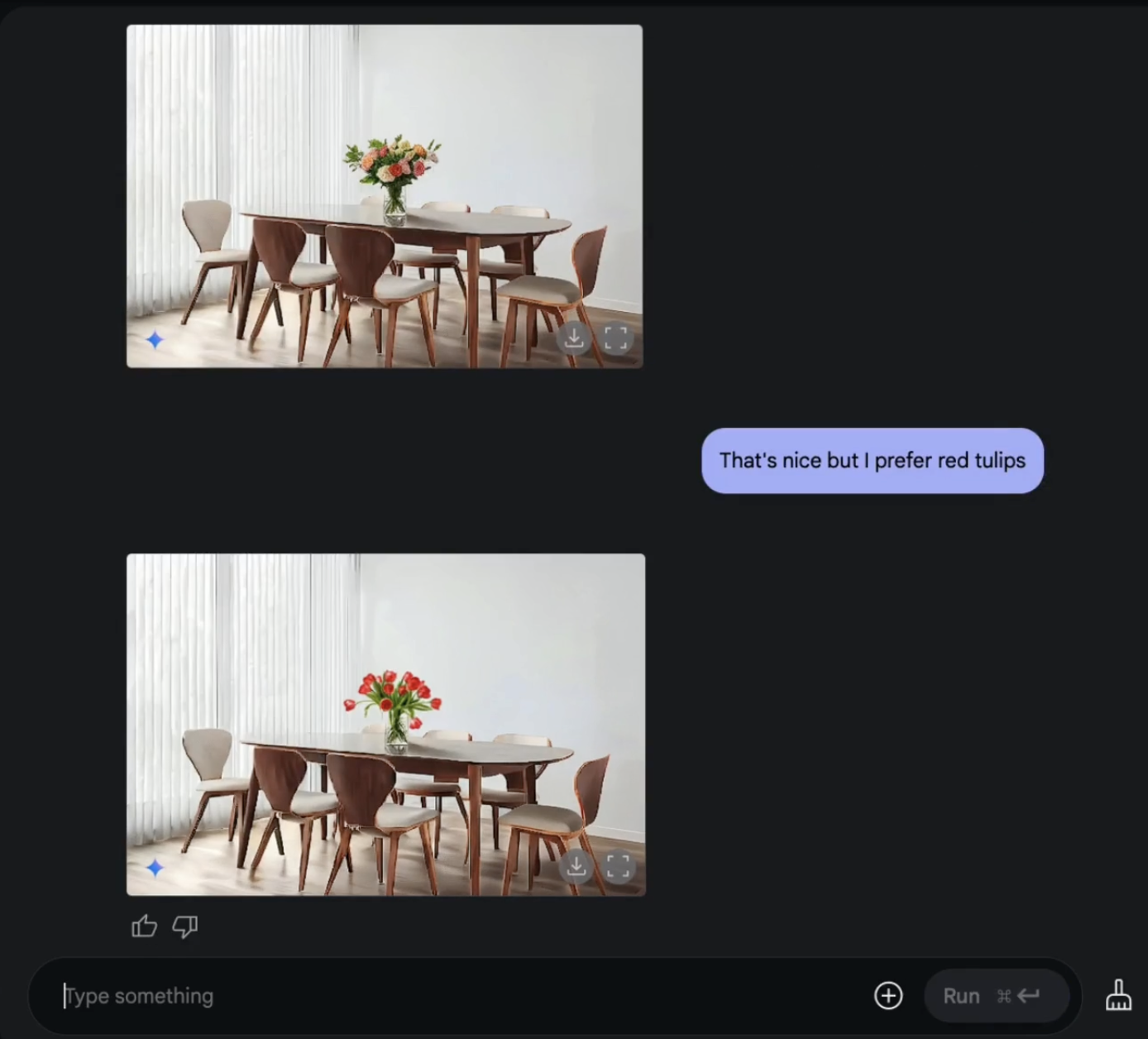 自然言語による対話で画像を繰り返し編集