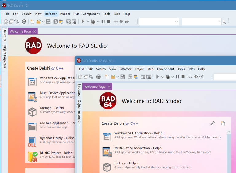 64bit版の統合開発環境（IDE）が“初期リリース”として提供開始。デフォルト版（32bit）と併用も可能