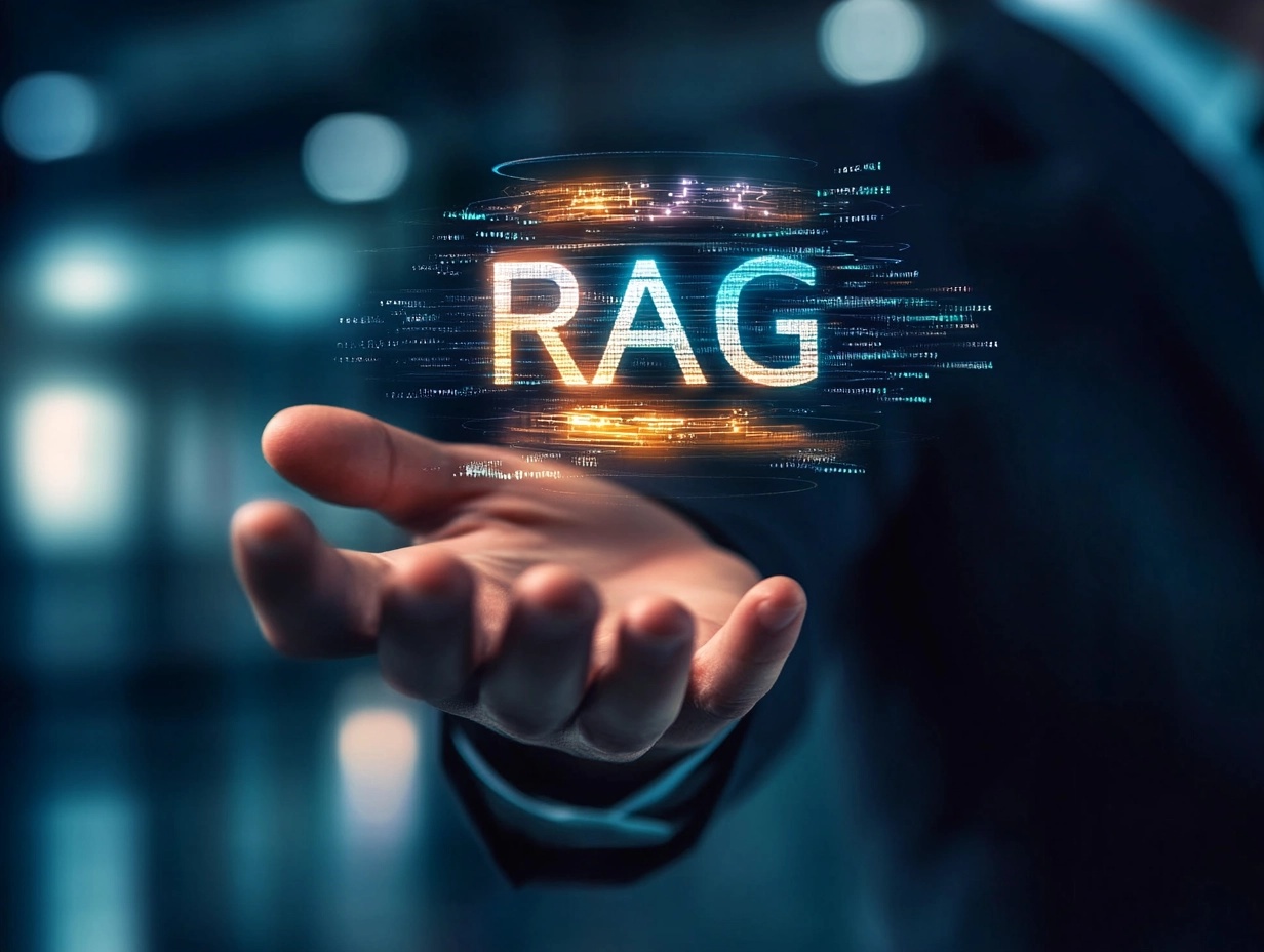 RAGを使うと生成AIはもっとビジネスで活用できる（画像はMidjourneyで生成）