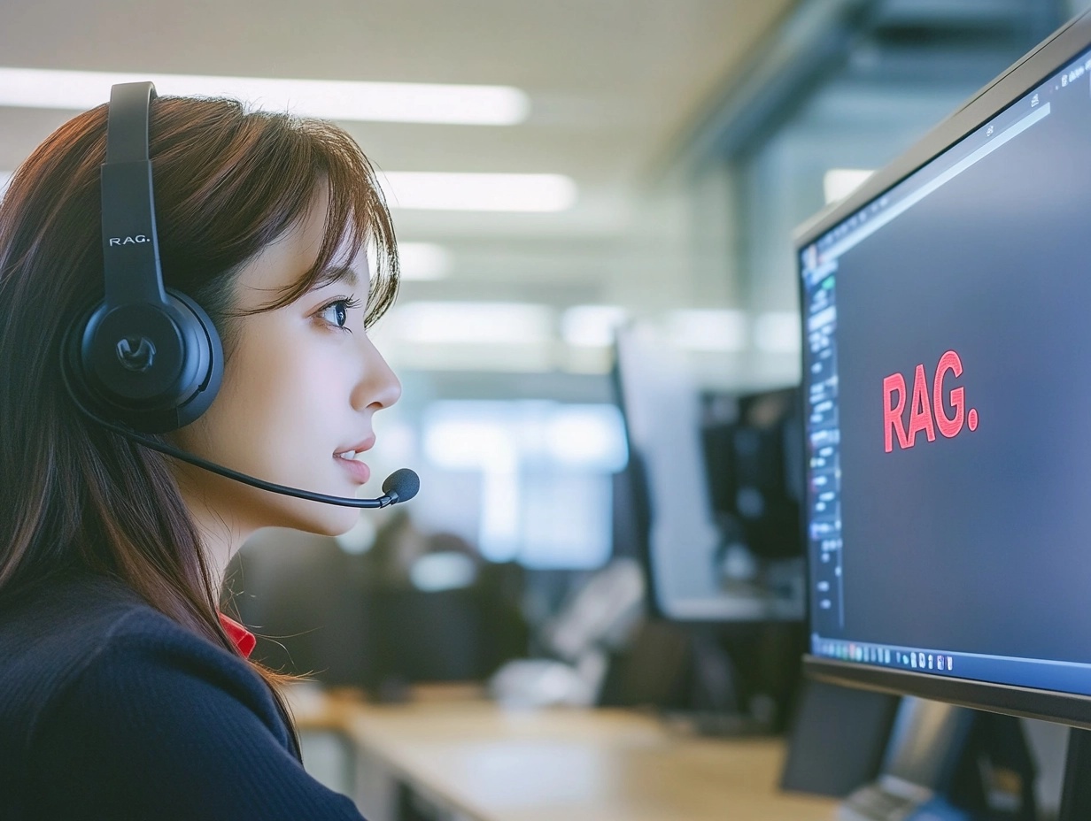 サポートセンターではRAGの活用が進んでいる