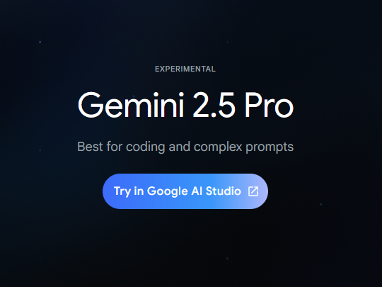 Google、「Gemini 2.5」を発表