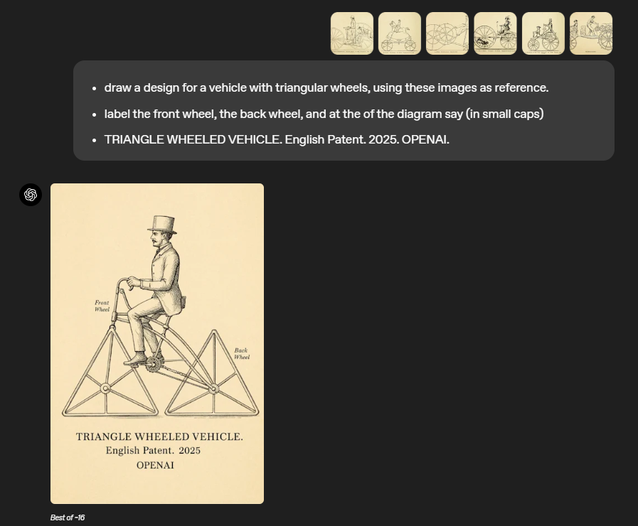 アップロードした画像を分析して、その画像の詳細を生成に統合