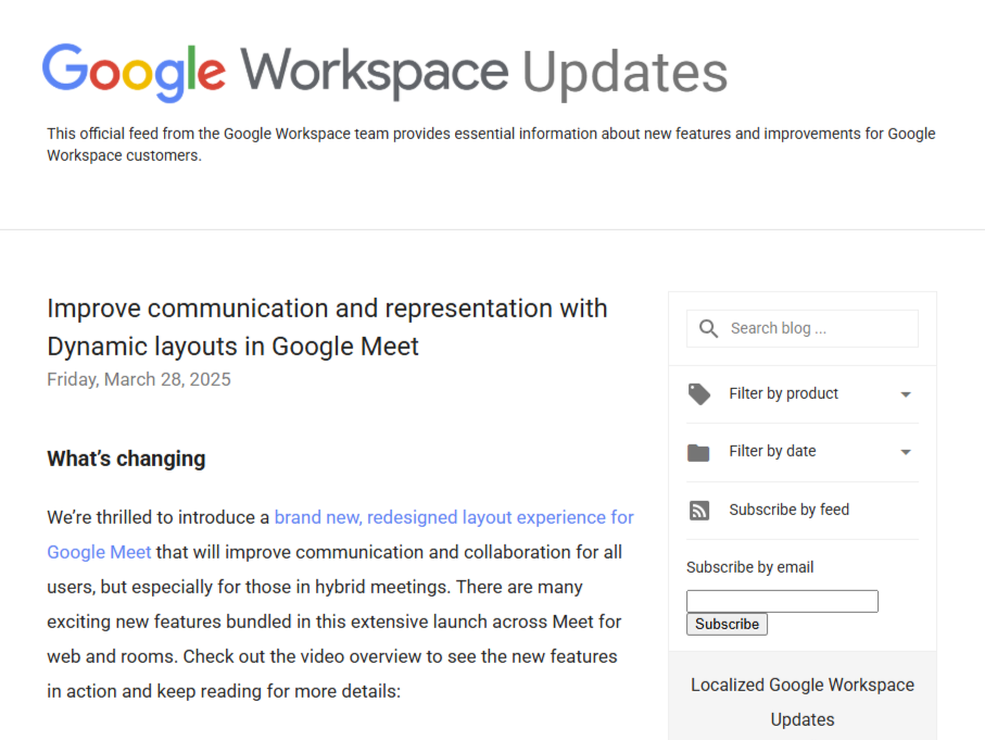 「Google Meet」で顔を切り抜いて表示するレイアウトが追加