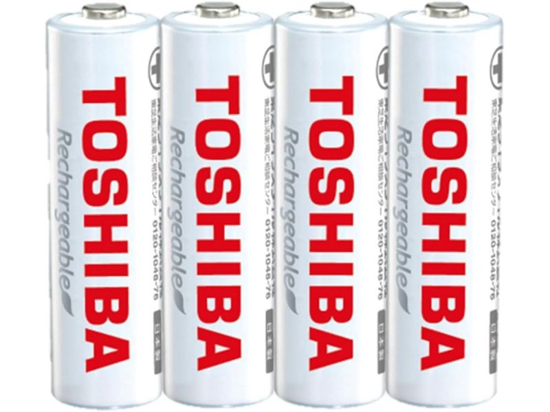 東芝 ニッケル水素充電池 単3形4本