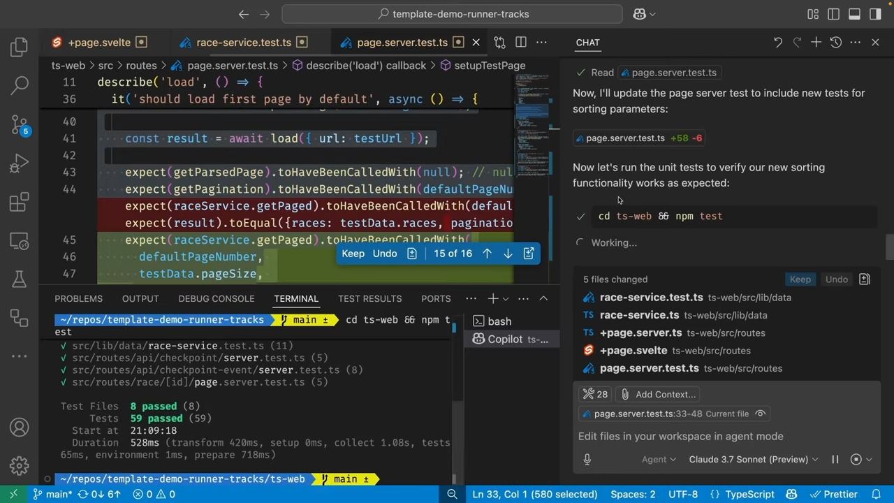 エージェントモードは、質問に答えるだけでなく、関連するタスクもまとめてやってくれる