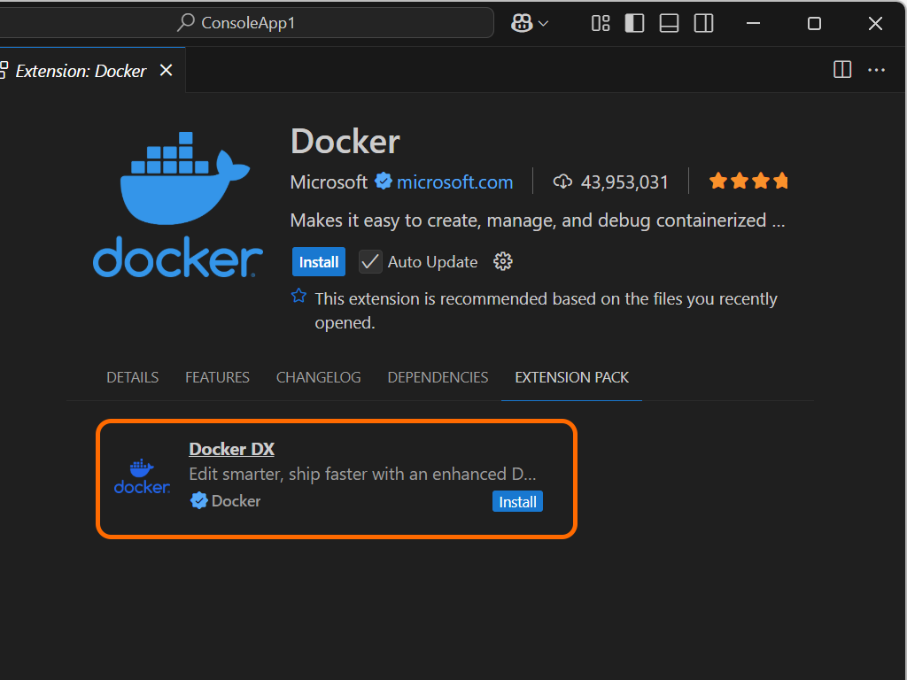 Docker、「Visual Studio Code」用の新しい拡張機能「Docker DX」を発表