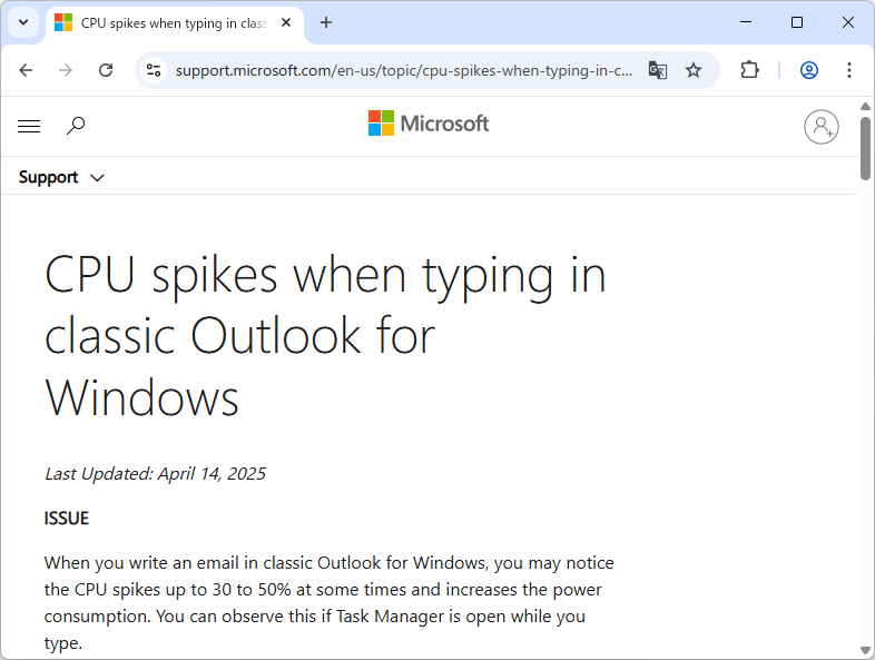 公式サポートページ