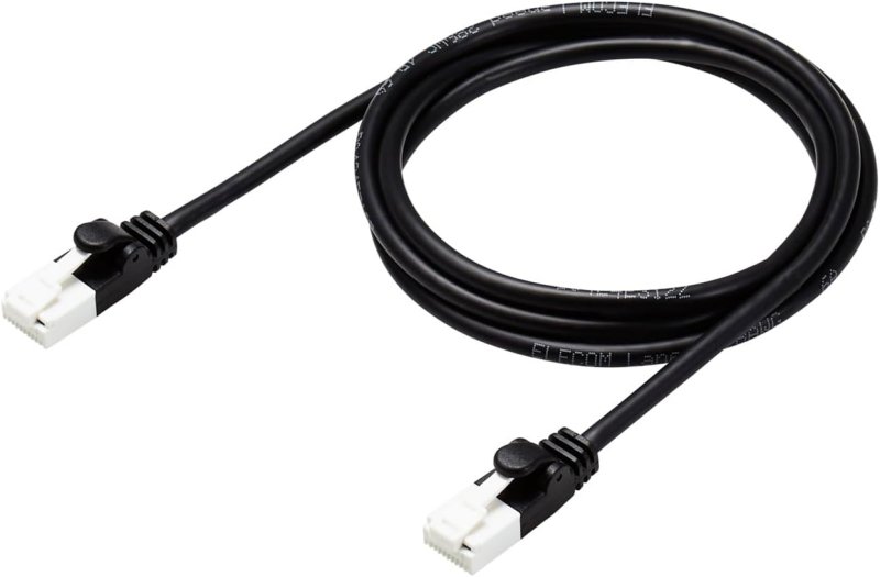 エレコム LANケーブル CAT6A やわらか
