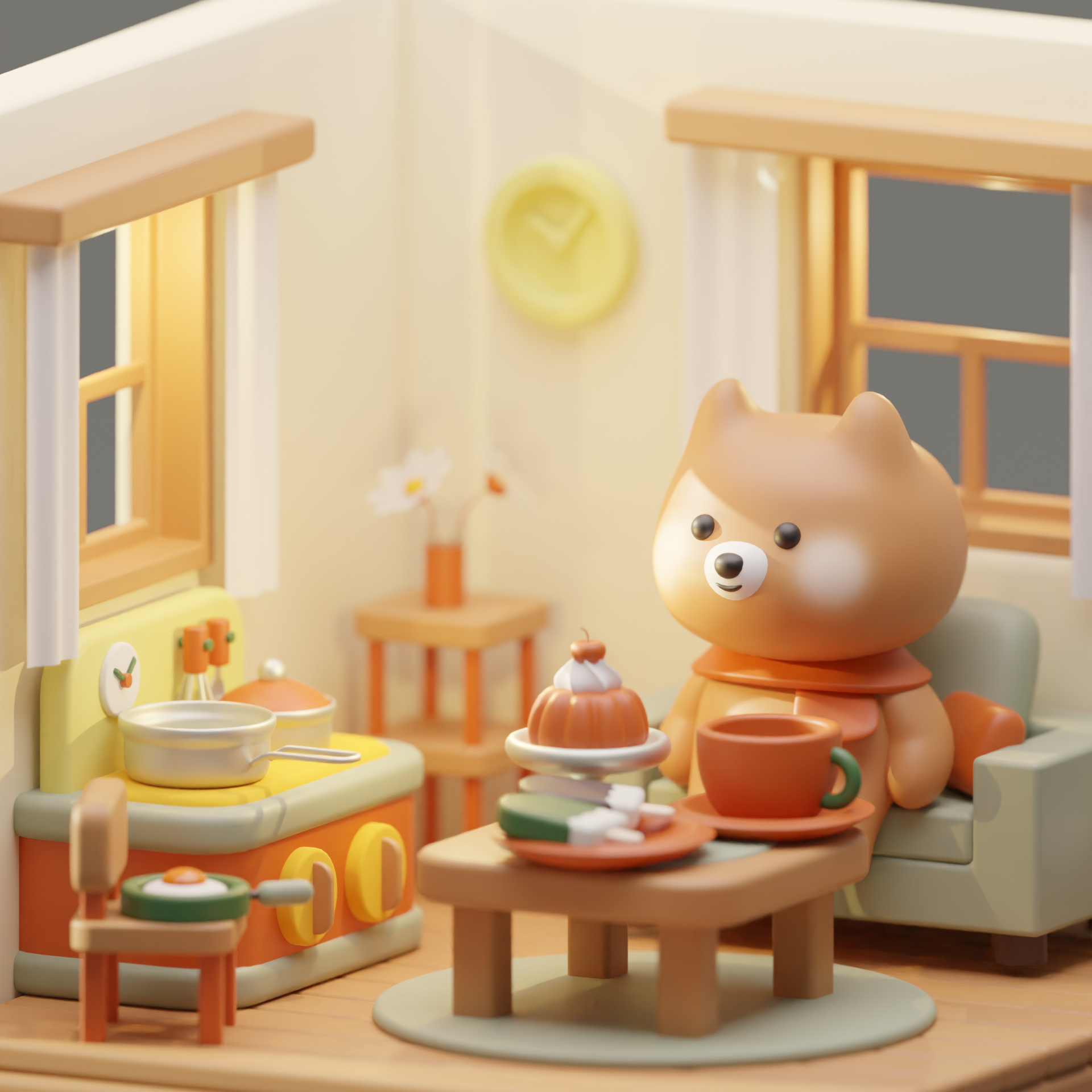 小物も多いが、意外なほど簡単