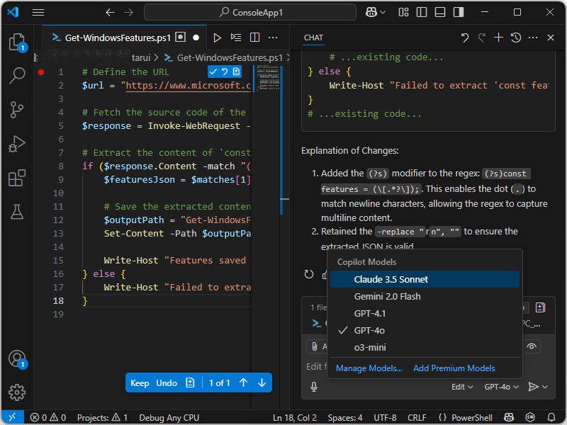 OpenAIの最新鋭モデル「GPT-4.1」、AIコーディング支援「GitHub Copilot」の既定モデルに