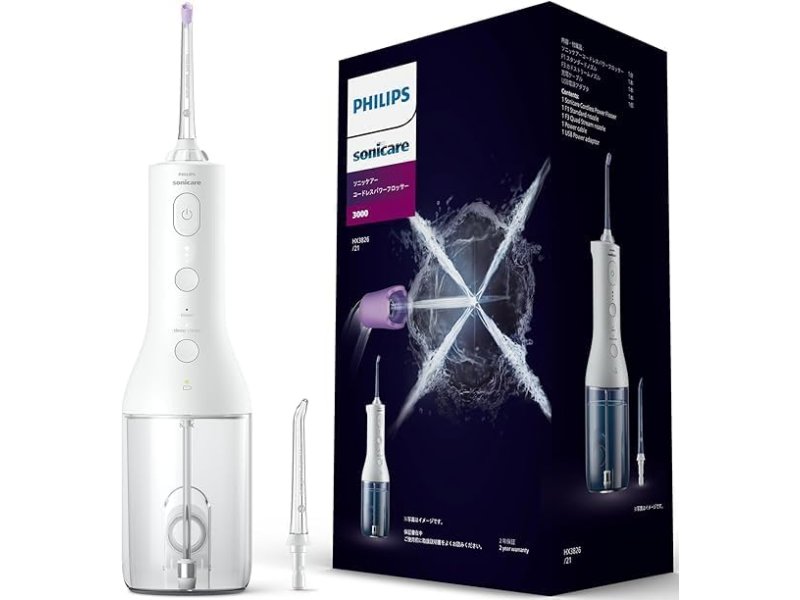 ソニッケアー コードレスパワーフロッサー3000 HX3826/21