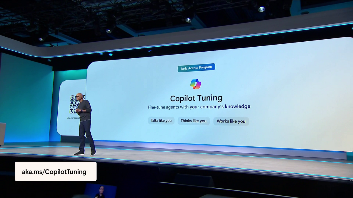 「Microsoft 365 Copilot Tuning」