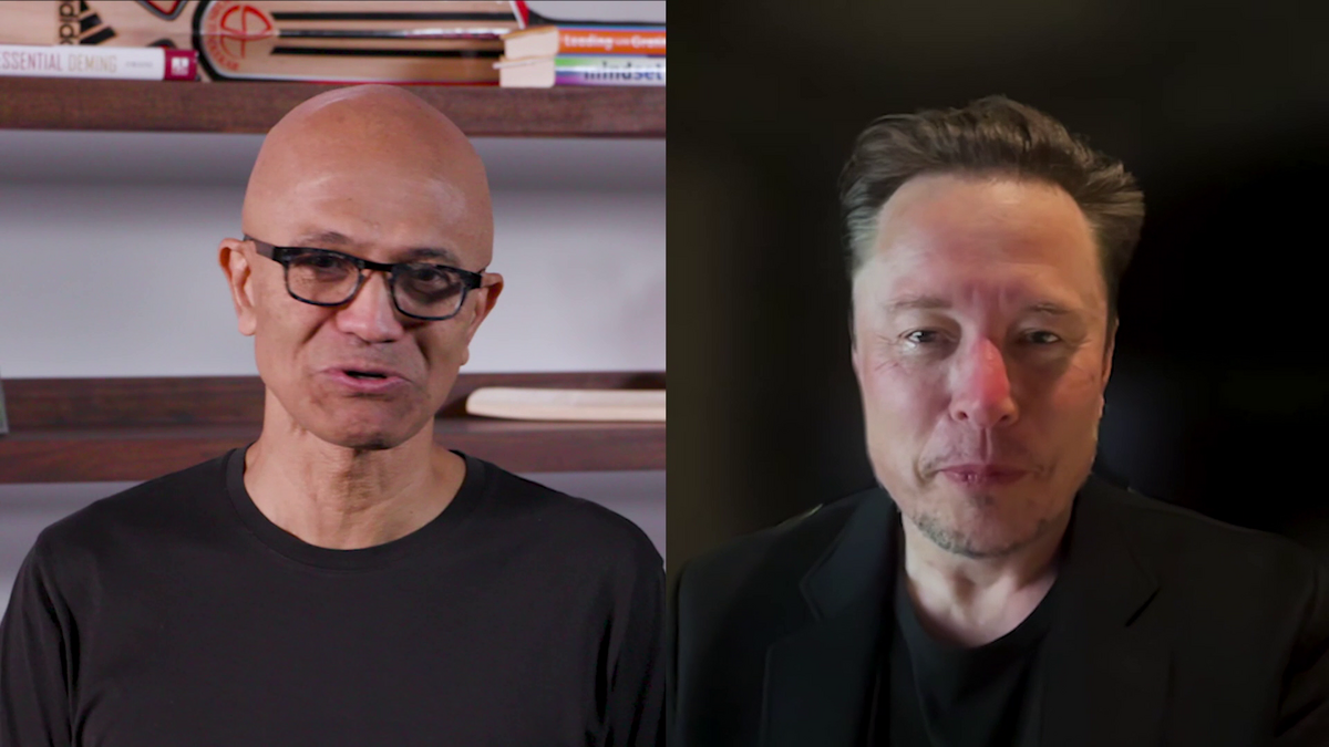 xAIのElon Musk氏とNadella氏の対談