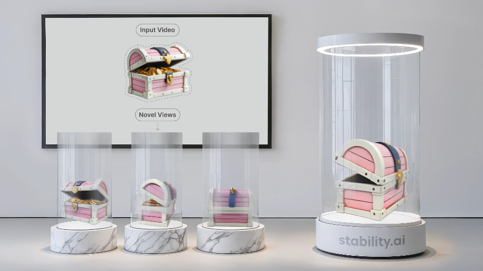 Stability AI、「Stable Video 4D 2.0」を発表