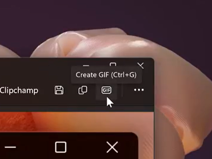 「Snipping Tool」にGIFアニメーションで保存するコマンドが追加されるらしい