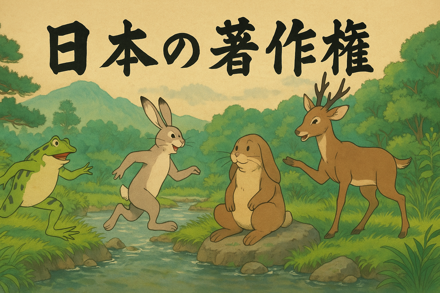 先進的すぎて伝わらない、日本の著作権