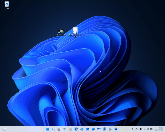 ファイルをドラッグ＆ドロップして、他のアプリへ共有（送る）