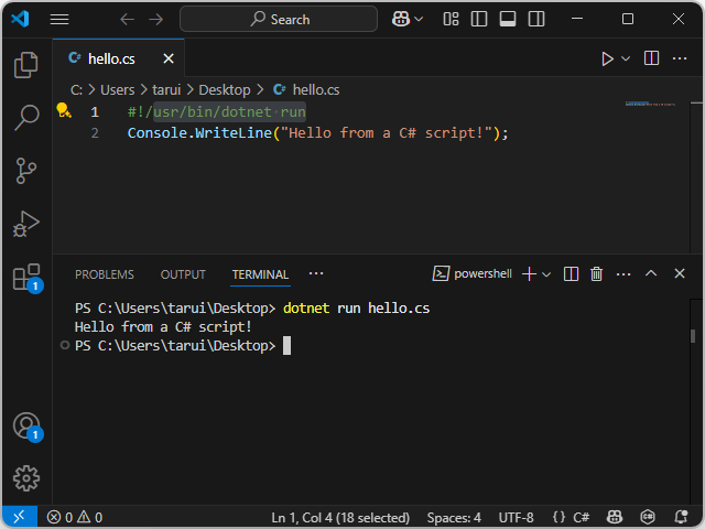 ファイルベースのアプリを実行